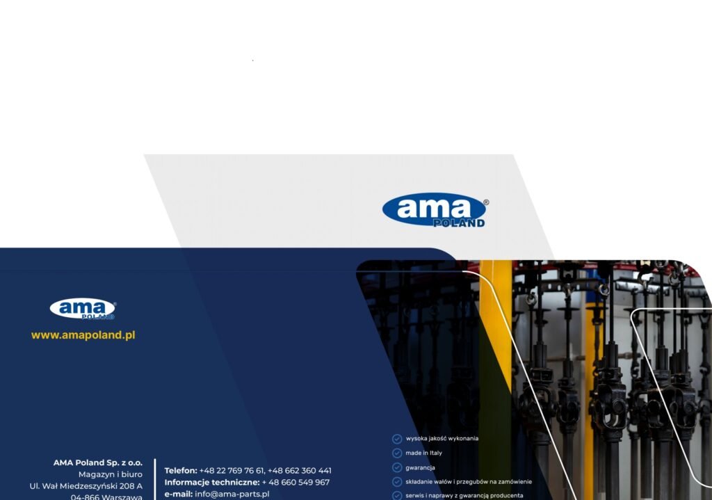 waŁy części rolnicze ama parts